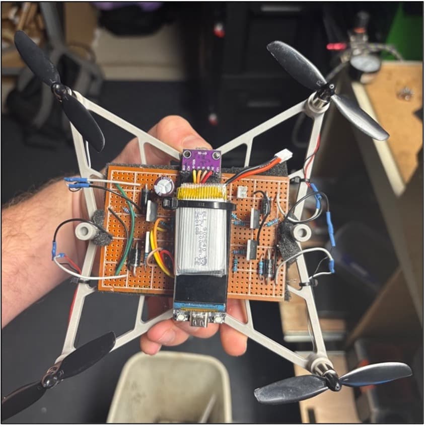 Building a GPS-Free Drone: Engineering Indoor Autonomy from Scratch